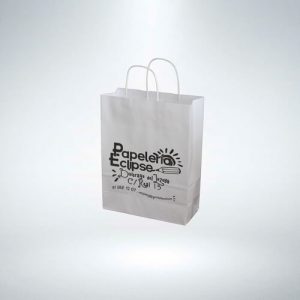 Bolsas de papel asa rizada