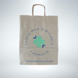 Alternative view of Bolsas de papel para farmacias